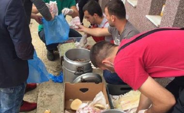 Edhe UNSH ndihmon banorët e Hasanbegut (Foto)