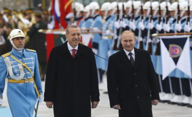 Sot takohen Erdogan dhe Putin në Rusi