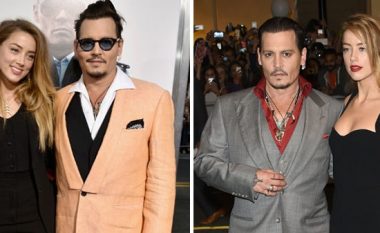 Publikohet videoja – Johnny Depp i dhunshëm dhe hedh gjëra në prani të Amber Heard (Video)