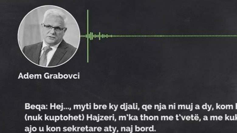 Dosja e Shefave: Intervenimi i Grabovcit për kushëririn e kreut të Administratës Tatimore (Audio)
