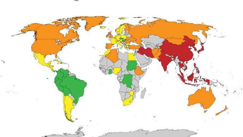 ËSHTË PUBLIKUAR Penis-harta e botës: Ne askund nuk jemi