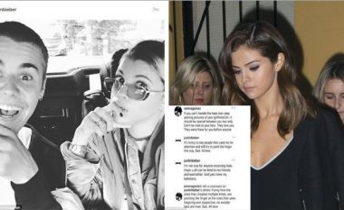 Justin Bieber mbyll Instagramin pas komenteve të Selena Gomez