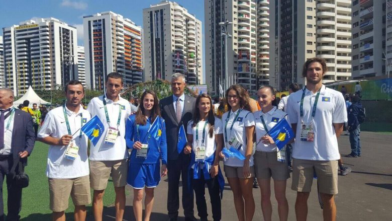 Presidenti Thaçi në Rio: Moment historik për Kosovën