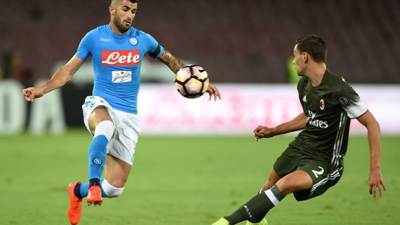 Napoli 4-2 Milan: Notat e Lojtarëve, kështu u vlerësua Elseid Hysaj (Foto)