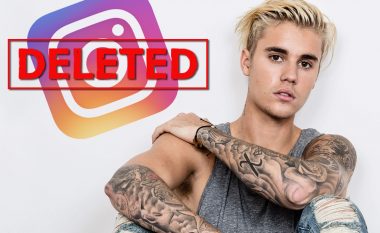 Arsyetohet Justin Bieber: Nuk e fshiva Instagramin, ishte një aksident! (Foto)