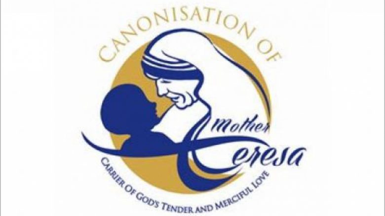 Për ceremoninë e shenjtërimit të Nënës Tereze, logoja zyrtare u punua nga një artiste nga India