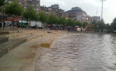 Nga vërshimet e djeshme, Prishtina kaloi me pasoja minimale
