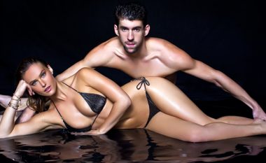 Bar Rafaeli uroi Phelpsin një ditë para lindjes së vajzës (Foto)