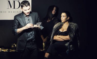 Kanye West bën shqiponjën dy krenare, krenohet grimeri shqiptar i Kim Kardashian (Foto)