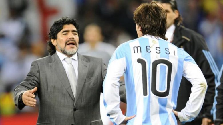 Maradona: Messi nuk do e vesh më fanellën e Argjentinës