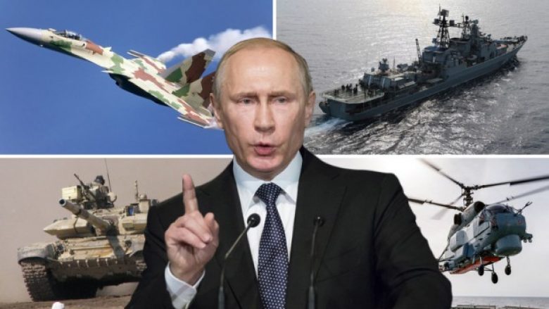 Kjo është fuqia ushtarake e Putinit, nëse ai vendos që të shkojë në luftë (Foto/Video)
