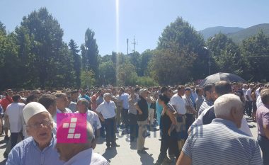 Shumë qytetarë dhe opozita protestojnë në Pejë kundër Demarkacionit (Foto)
