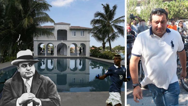 Mino Raiola ka thyer rekordet e milionave këtë verë, dhe tani ka blerë shtëpinë e Al Capones (Foto)