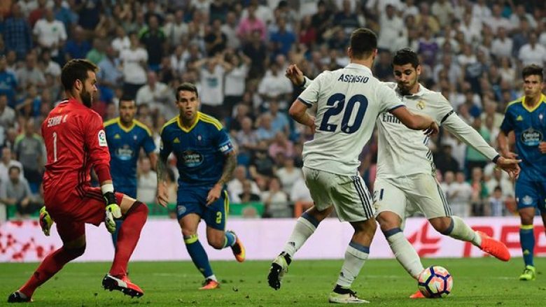 Reali fiton me vështirësi ndaj Celta Vigos (Video)