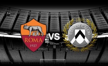 Fromacionet zyrtare: Roma – Udinese