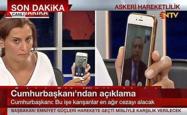 Ofertë e “çmendur” për telefonin e gazetares, me të cilin Erdogan foli mbrëmjen e puçit (Video)