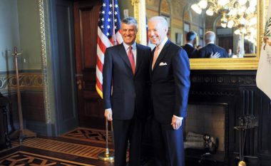 Thaçi: Vizita e Biden historike, miqësia e Kosovës me SHBA-në e përjetshme