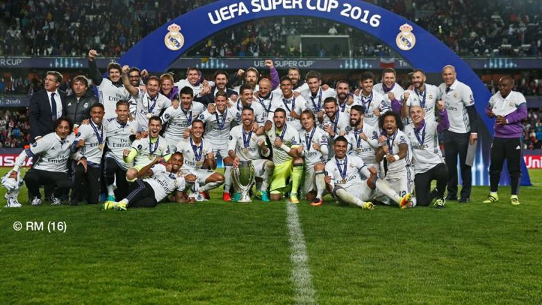 Real Madrid e fiton Super Kupën e Evropës (Video)