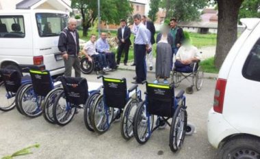 Dhurohen karroca invalidore për të sëmurët në Shtime