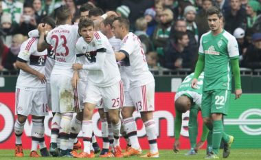 Formacionet zyrtare: Bayern Munich – Werder Bremen