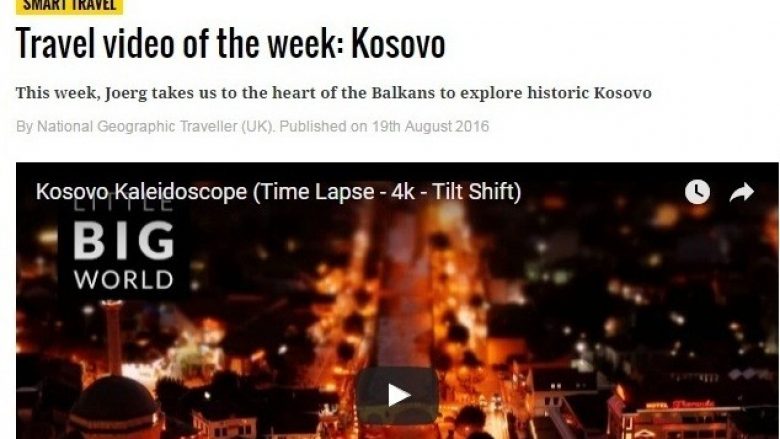 National Geographic u sugjeron lexuesve ta vizitojnë Kosovën (Video)