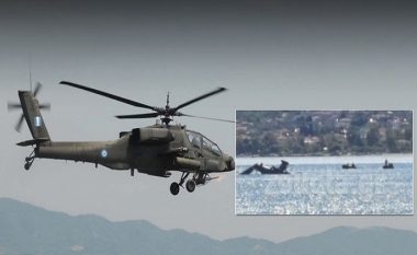 Momenti kur helikopteri ushtarak Apache rrëzohet gjatë stërvitjes ushtarake në Greqi (Foto/Video)