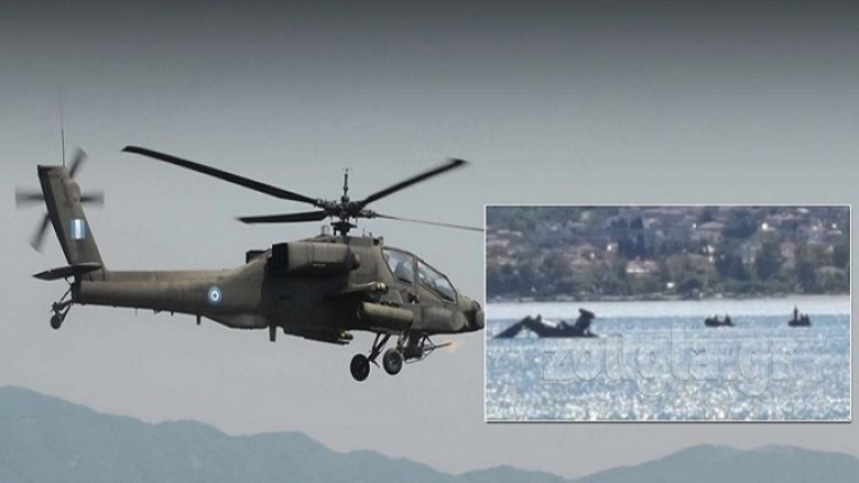 Momenti kur helikopteri ushtarak Apache rrëzohet gjatë stërvitjes ushtarake në Greqi (Foto/Video)