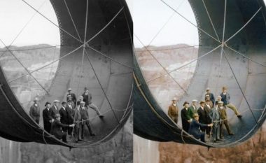 Fotografitë historike ngjyrosen në mënyrë digjitale (Foto)