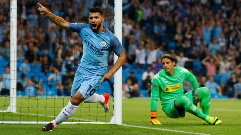 Aguero i pandalshëm ndaj Monchengladbach (Video)