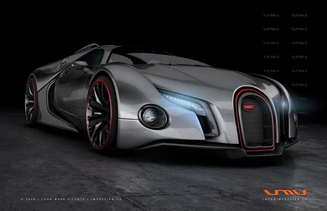 Bugatti në pesë koncepte të ndryshme foto 3