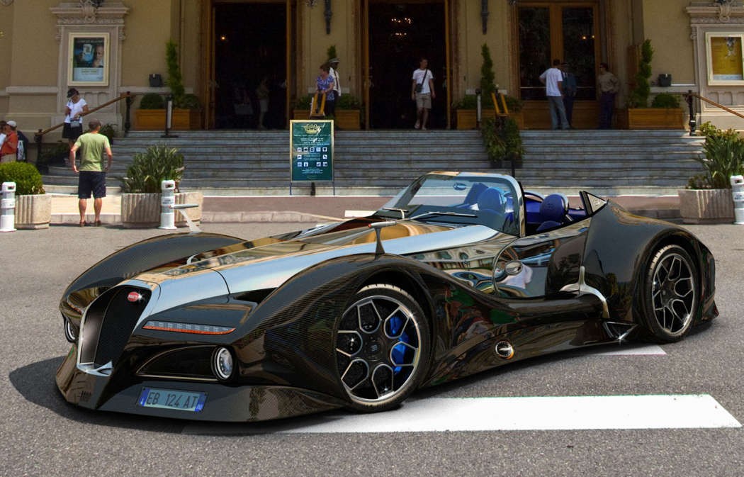 Bugatti në pesë koncepte të ndryshme foto 4