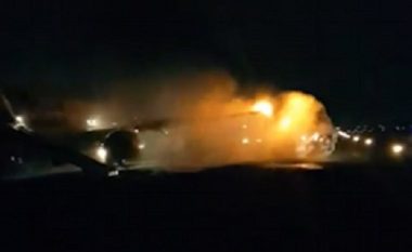 Aeroplani i humbur në rrethinën e Shkupit është gjetur i djegur dhe i rrëzuar në tokë