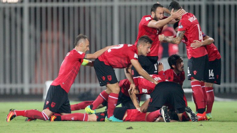 Notat e lojtarëve të Shqipërisë ndaj Maqedonisë