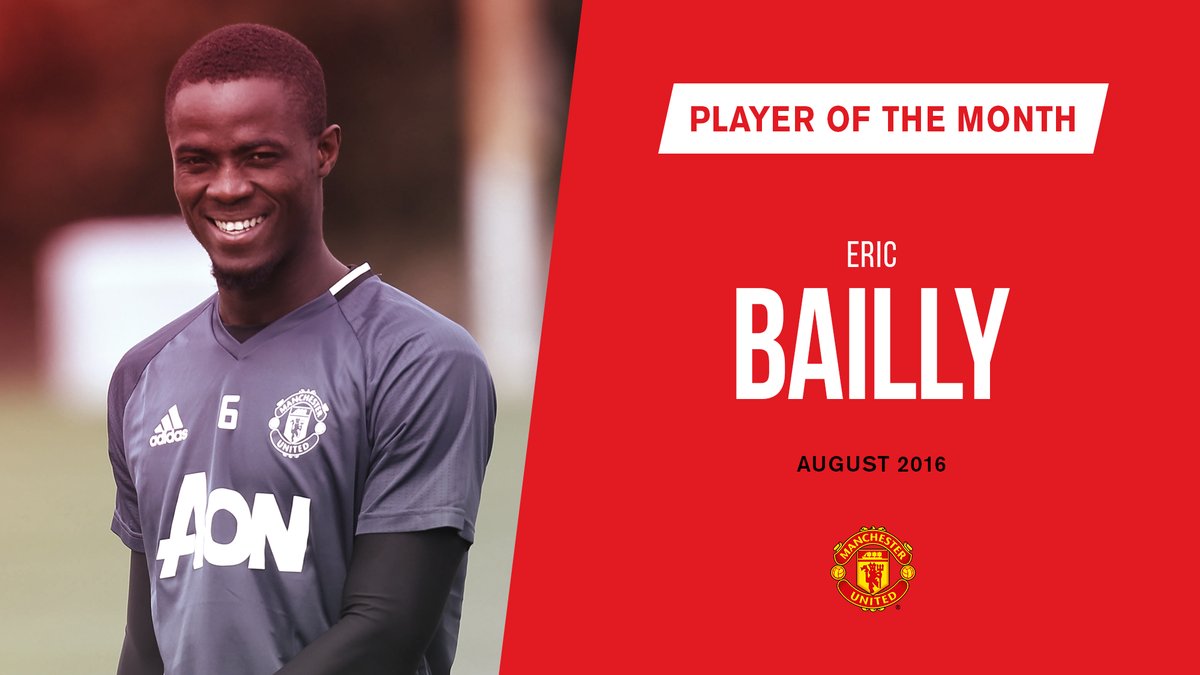 Eric Bailly, lojtari i muajit te Man Utd