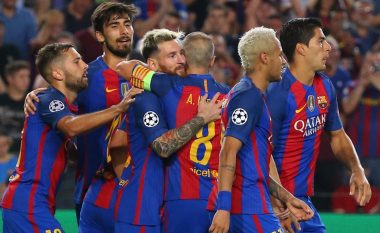 Barcelona e fillon me spektakël, Messi het-trik (Video)