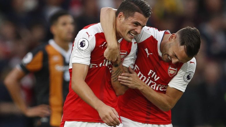 Hull 1-4 Arsenal: Notat e lojtarëve, tjetër paraqitje e mirë nga Mustafi dhe Xhaka (Foto)