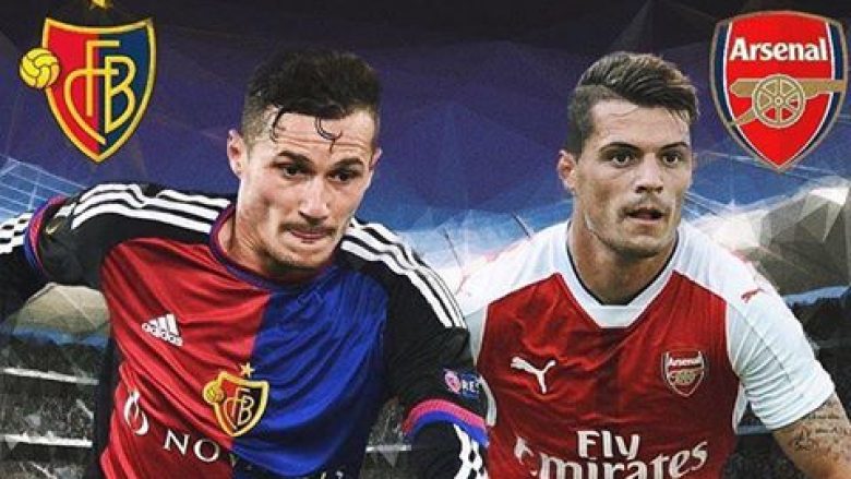 Arsenal – Basel: Takimi i vëllezërve Xhaka, formacionet zyrtare (Foto)