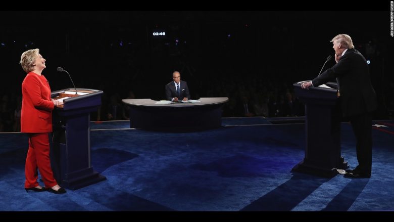 U ndoq nga rreth 100 milionë njerëz: Ky ishte debati Clinton-Trump, i plotë! (Video)
