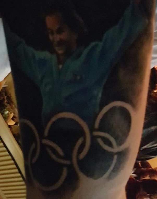 Dedikim i veçantë ben tatuazh portretin e xhudistes Majlinda Kelmendi foto 3