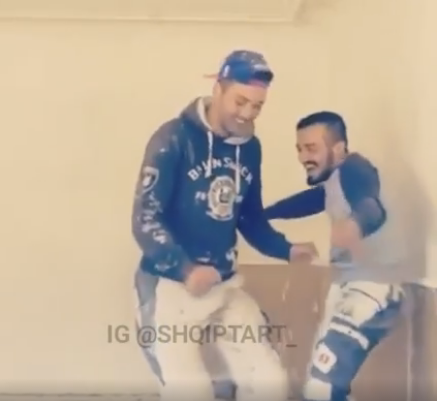 Punëtorët shqiptar në Zvicër gjejnë kohë edhe për pak vallëzim (Video)