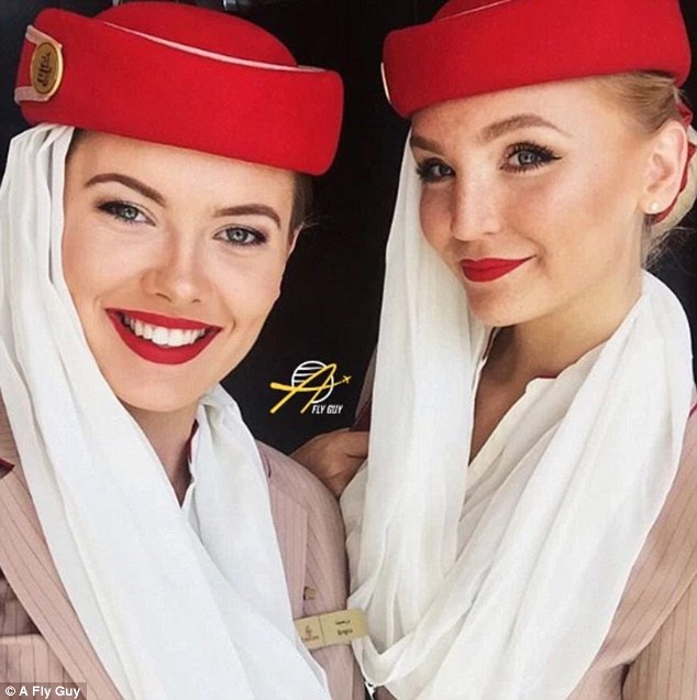 Stjuardesat në garën për selfien me te bukur foto 3