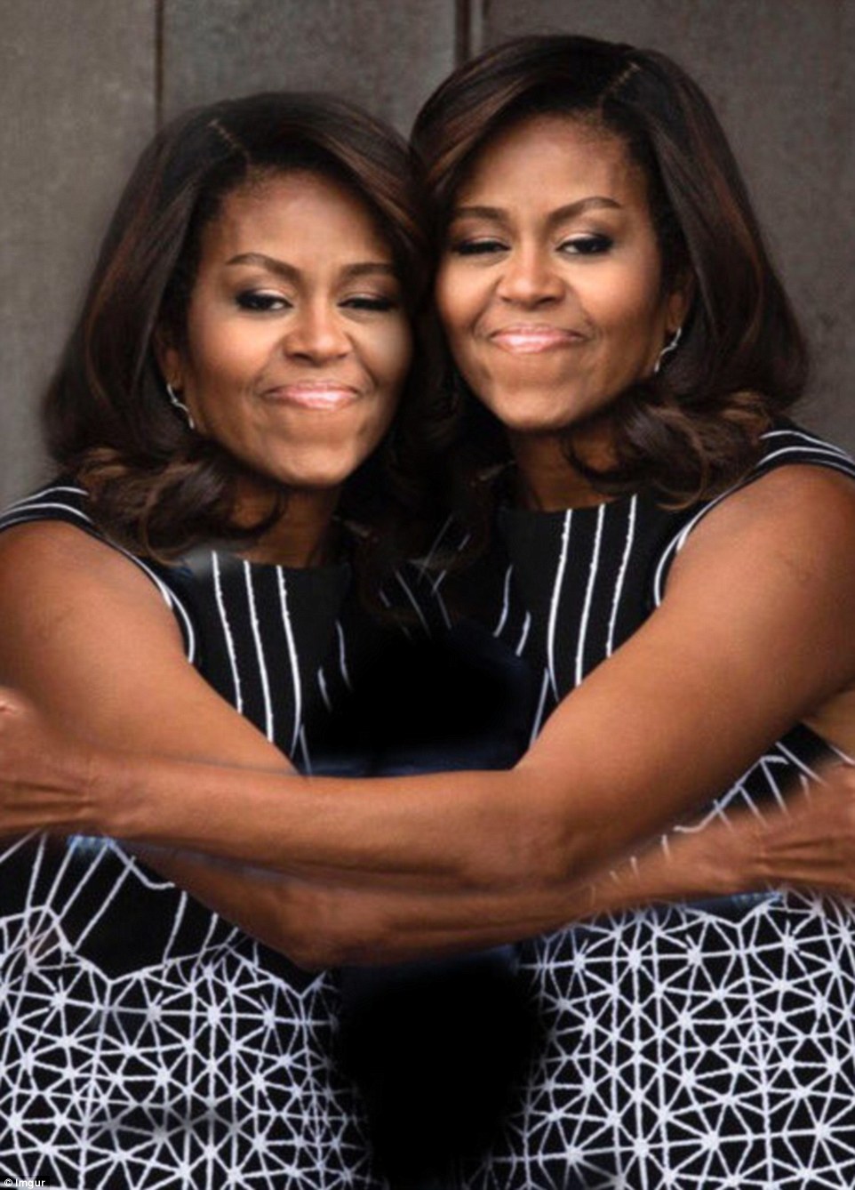 Zonja e parë përqafon ish presidentin Rrjetet sociale nuk ndalojne se mahituri foto 6