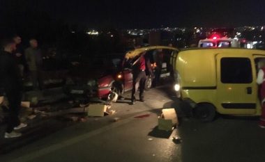 Aksident i rëndë në hyrje të Prishtinës, ka të lënduar (Foto)