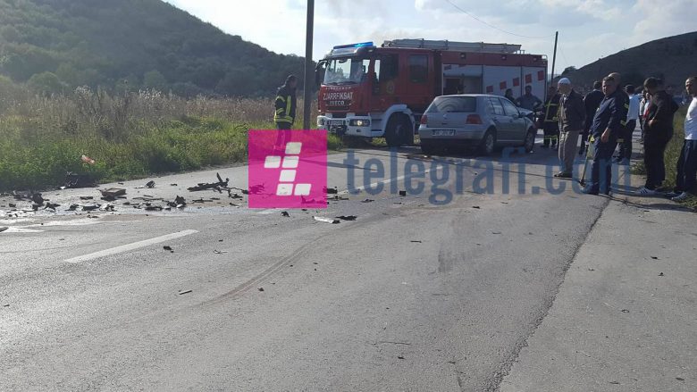 Aksident i rëndë në magjistralen Gjilan-Bujanoc, disa të lënduar (Foto)