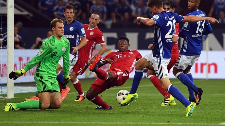 Schalke – Bayern, pa gola në pjesën e parë