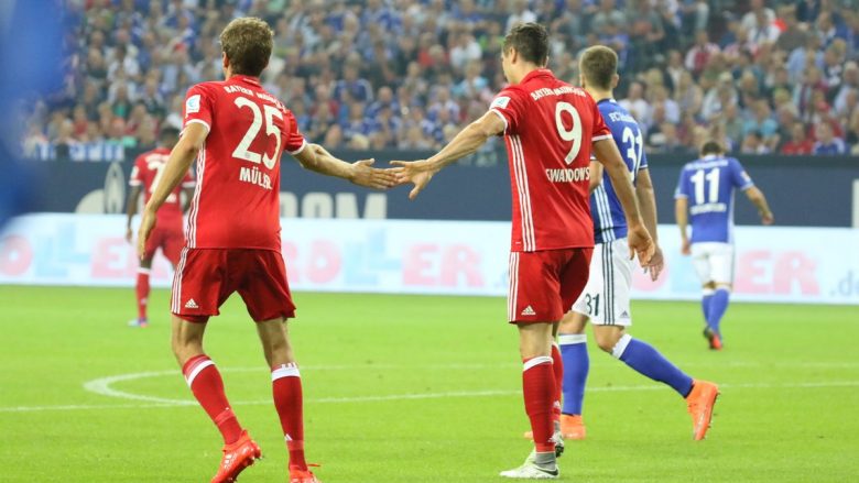 Bayerni me vështirësi fiton te Schalke (Video)