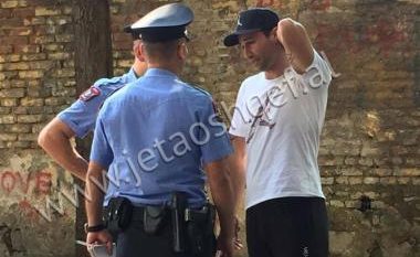 Lorik Cana ndalohet sërish nga policia! (Foto)