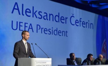 Presidenti i ri i UEFA-s tregon kush është më i mirë, Messi apo Ronaldo