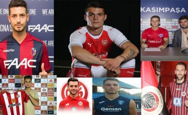 Njëzet transferimet më të mira të lojtarëve shqiptarë në këtë afat kalimtar (Foto)