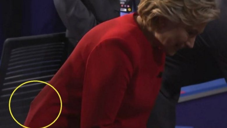 A mashtroi Hillary Clinton në debat? Shihni fotografitë që kanë ndezur pretendime të ndryshme (Foto)